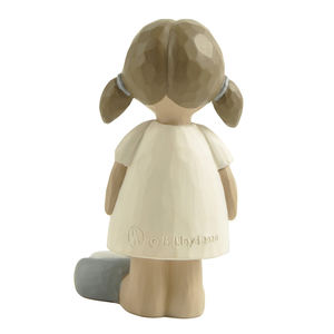 Mini estatueta de anjo de resina para meninas, atacado de 1.69'' - Product Image 3