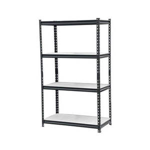 5 הרמה מרופקת פלדה זווית לאחסון הבית להשתמש מדף מתכת עם מבנה בורג חנות מדף חריץ - Product Image 4