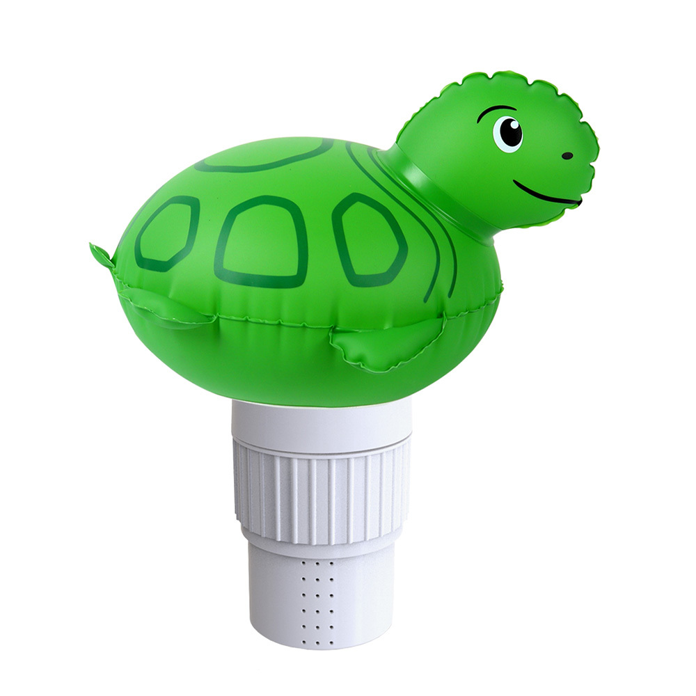 Pool Chlorine Floater Floating Swimming Pool Chlorine Dispenser with LED Lights