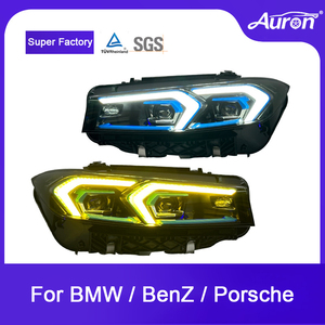 Faros LED de Doble Color 12V 6000K 36W 6000 Lúmenes para Serie 3 G20 G28 2023-2024 Plug & Play Nuevos Amarillo Blanco - Product Image 4