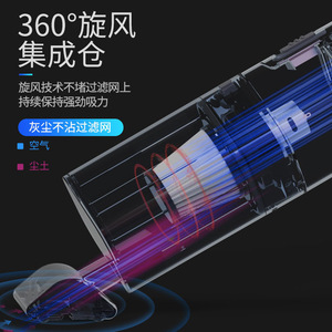 <b>Handheld</b> Car <b>Vacuum</b> Cleaner 120W Wet And Dry Dual Use Portable For Home And Car - Product Image 4