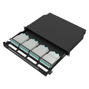 1U SC/MPO/DLC sợi quang Patch Panel ODF 19 inch Rack mount khung phân phối cho sợi quang thiết bị - Product Image 3