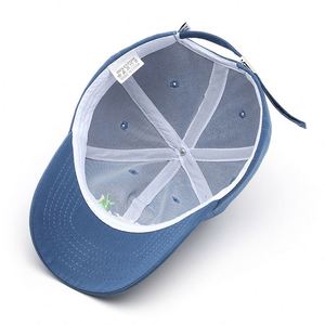 Chapeau de papa uni 100% coton bon marché, unisexe, mode, haute qualité, casquette de baseball avec logo brodé non structuré - Product Image 6