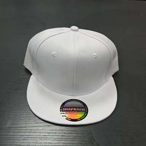 Light Blue Snapback <b>Cap</b> 6-Panel Adjustable <b>Flat</b> Brim Unisex Casual Twill Baseball Hat Solid Color Adult Fit - Product Image 3