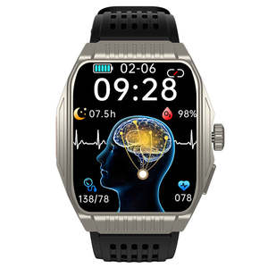 Nouvelle Montre Connectée Tendance pour le Sommeil, Android, IP68, <span class=keywords><strong>ECG</strong></span>, PPG, Moniteur <span class=keywords><strong>de</strong></span> Santé en Temps Réel, SOS, Sport, Écran Carré 1,85'', Autonomie <span class=keywords><strong>de</strong></span> 4 Jours pour les Appels - Product Image 6