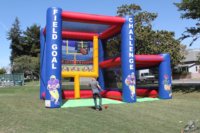 Jeu de Football gonflable automatique, pour ouverture au Football, tir, lame cible, nouveauté
