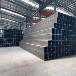 Pipa Baja Karbon Persegi Pasokan Pabrik untuk Teknik Tenaga Listrik Bersertifikasi JIS Pipa Las Tanpa Sambungan Bentuk Oval - Product Image 4