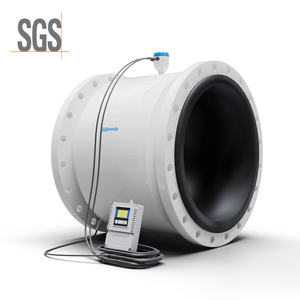 下水流量 ± 0.5% 非フルパイプ電磁流量排水磁気流量計 - Product Image 5