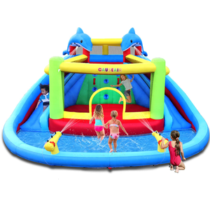Selling Children's Party Games Inflatable Water <strong>Slides</strong> Jumping Inflatable Castles and <strong>Swimming</strong> <strong>Pools</strong> with Water Guns - Product Image 5