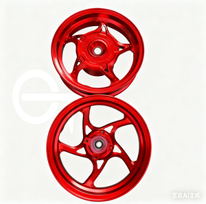 Jantes de modification adaptées à Honda Giorno - Jantes en aluminium CNC sur mesure 12*2.5J/2.15J - Product Image 2