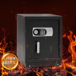 Jimbo Chất Lượng Cao Kim Loại Thép An Ninh Kỹ Thuật Số Tiền Gửi Chống Cháy Két An Toàn Hộp - Product Image 6
