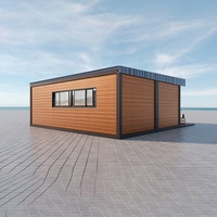 Appartements préfabriqués portables en pack plat conçus en usine conteneur de vie maison de bureau panneau sandwich préfabriqué matériau en acier
