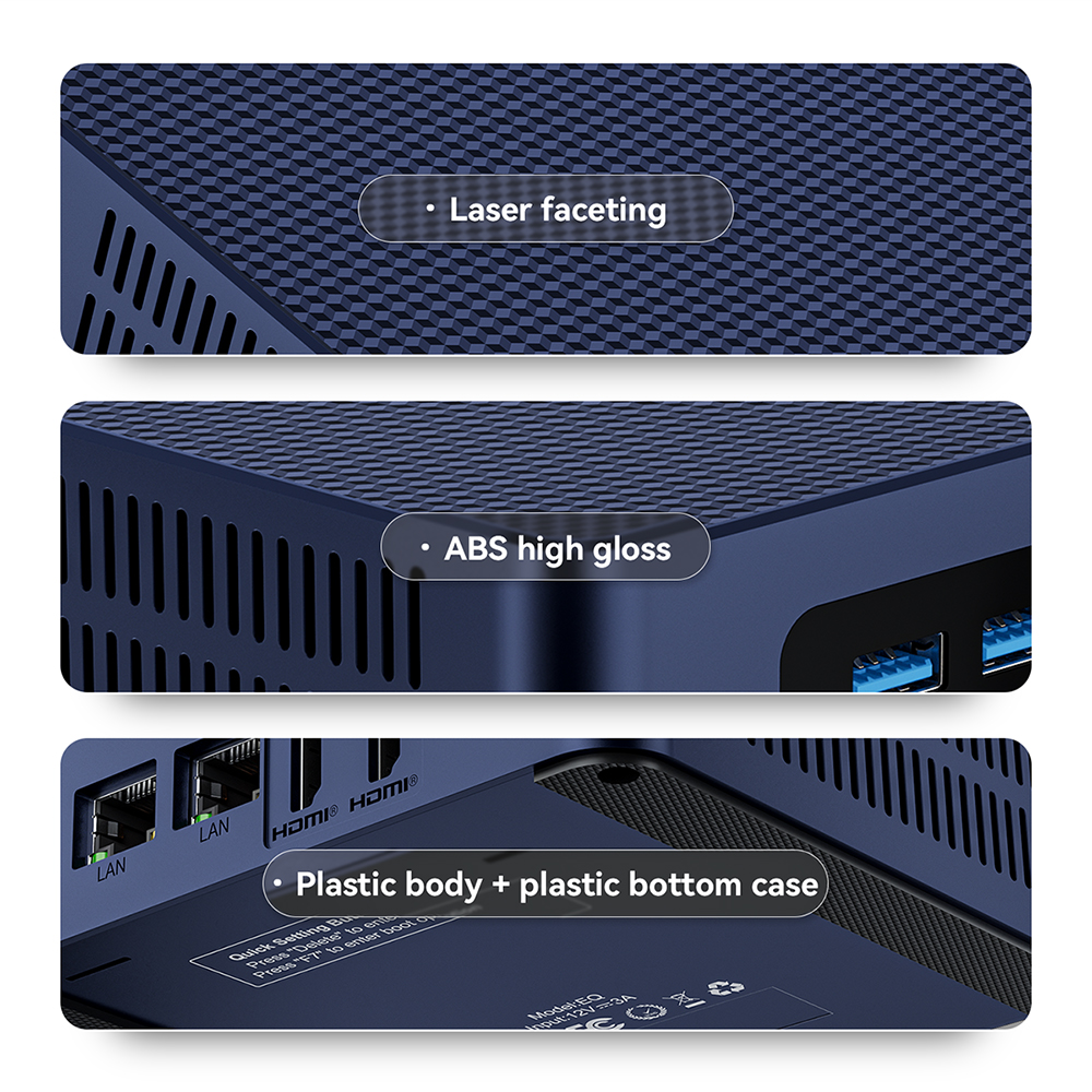 Beelink EQ12ミニPC N100 16GB 512GB Beelink EQ12 mini PC features Processor N100 