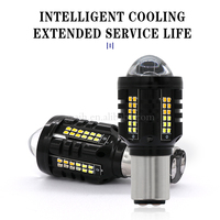 12V à 32V double couleur Led moto phare ampoule feux de croisement puissance H4 P15D BA20D antibrouillard pour moto conduite phare