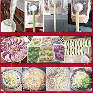 Machine à pâtes électrique intelligente entièrement automatique pour la maison, 13 types de moules, pour nouilles, wontons, tagliatelle - Product Image 4