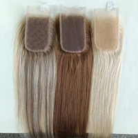 Cheveux brésiliens vierges à cuticules alignées, Closure et Frontal en dentelle suisse 2x6 4x4 3x5 5x5 6x6 7x7 6x9 13x4 13x6 360