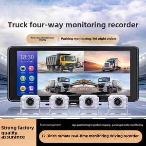 12.3-inch 1080P Xe DVR di động hộp đen với 4G Wifi GPS SD 4CH mdvr IPS màn hình ghi video Bảo hành 1 năm - Product Image 6