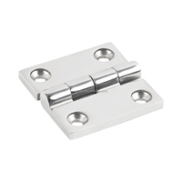 Accessoires pour bateaux, quincaillerie marine en acier inoxydable 316, charnière marine polie miroir, quincaillerie pour bateaux