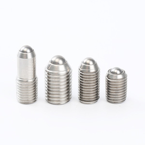 YX Ball Head Plunger Screws M16 Stainless Steel Fully Threaded Cylindrical Head Positioning Hardware - Product Image 1