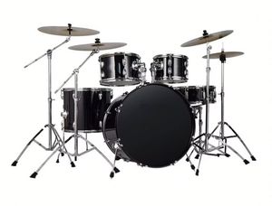 Kit d'instruments de percussion acoustiques à prix abordable, 5 tambours, 4 cymbales, tailles complètes, pour débutants et professionnels, vente en gros - Product Image 2