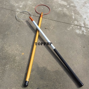 Swimming Pool Safety Equipment Stainless Steel Fiberglass Telescopic <b>Pole</b> Life Saving <b>Hook</b> - Product Image 3