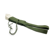 Designer Faltbare Leinwand Handtasche Plissee Kordel zug Handgelenk Trage tasche Wolle Gestrickt Farb block Spleiß Faltbare Einkaufstasche