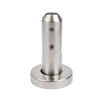 MeetStars SUS 304 acier inoxydable 12mm verre trempé monté au sol piscine main courante robinets en verre balcon extérieur Villa