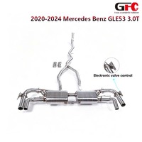 Sistema de Escape Valvetronic Catback para Mercedes-Benz GLE53 3.0T GFC 2020-2024, Silenciador para Sonido Deportivo