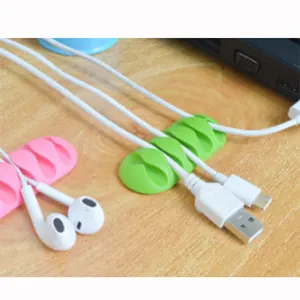 Universal Wire Cable Organizer Manager USB-Kabel-Organizer Ordentliche Draht rolle Desktop-Kabelclip-Organizer