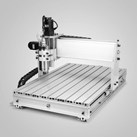 Hobby DIY 6040 3-assige 800W/1500W/2200W /Syntec Single CE ISO gecertificeerde desktop mini CNC-freesmachine voor hout en PCB