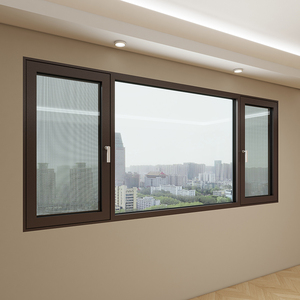 Cao Cấp Tùy Chỉnh Flush Nhôm Nghiêng Lần Lượt Cửa Sổ Cửa Sổ Bão Chống Cách Âm Cách Nhiệt Cửa Sổ Nhà Sản Xuất - Product Image 5
