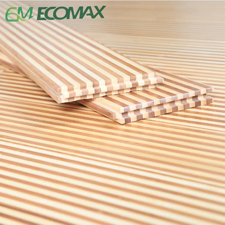 इनडोर फर्श के लिए ठोस बांस का फर्श प्राकृतिक रंग 100%-बांस फैक्टरी पर्यावरण-अनुकूल सामग्री