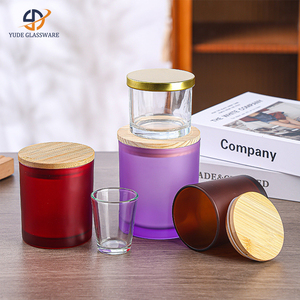 Frascos de Vidrio para Velas Disponibles en Stock, <span class=keywords><strong>Portavelas</strong></span> de Vidrio, Faroles y Recipientes para Velas - Product Image 4