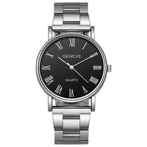 Mens Watches Minimalism Business Roman Numeral Quartz Wrist Watch Male Calendar Men Simple Clock Relogio Masculino