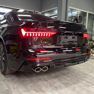 2019-2022 S6 khuếch tán phía sau AUDI A6 C8 phụ kiện nâng cấp s6 phía sau Bumper Sline khuếch tán - Product Image 5