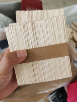 50 Pcs Bundle Bâton De Glace Biodégradable Naturel Bouleau Jetable En Bois un Grade 114cm Bâton De Crème Glacée Bâtons De Popsicle Personnalisés