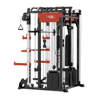 Máquina Smith personalizada, Fitness integral para equipo de entrenamiento, gimnasio en casa, estante de sentadillas multifuncional con placas eléctricas