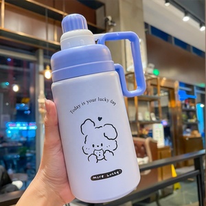 Custom Stainless Steel Vacuum Insulated School Water <b>Bottle</b> for Back to School Hot & Cold Children & Kids Large Capacity - Product Image 4