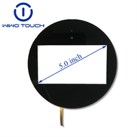 Maßgefertigtes TFT LCD Bildschirmpanel 3,5 4,3 5,0 7,0 8,0 10,1 Zoll Kleiner Touchscreen 5 Zoll IIC Schnittstelle Kapazitives Touchpanel