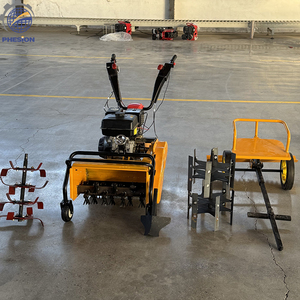 Nuova macchina per il diserbo motore a benzina motozappa 7HP Mini giardino Deep Tillage Rototiller coltivatore - Product Image 5