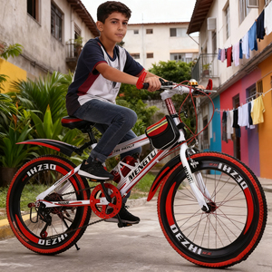 <span class=keywords><strong>Bicicleta</strong></span> Infantil para Niño <span class=keywords><strong>de</strong></span> 7-15 Años, Ruedas <span class=keywords><strong>de</strong></span> Aluminio <span class=keywords><strong>de</strong></span> 20 Pulgadas, Frenos <span class=keywords><strong>de</strong></span> Disco, Velocidad Única, Montaña para Estudiante <span class=keywords><strong>de</strong></span> Primaria - Product Image 1