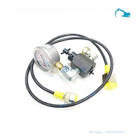 Kit Pengisi Nitrogen Palu Hidrolik untuk HM720 HM960 HM1000 HM1500 HM2000 Breaker, Meter Pengisian Gas N2, Suku Cadang