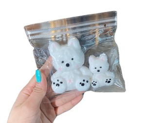 Juguete Antiestrés de Peluche de Patata West Highland Butter Bear 1+1, Juguete Creativo de Compresión de Rebote Lento, Venta al por Mayor - Product Image 5