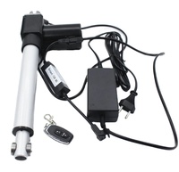 Actionneur linéaire 6000N 12V 24V, vérin électrique pour meubles intelligents, élévateur de meuble TV, course réglable