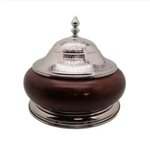 Casseroles élégantes en métal de qualité supérieure en laiton doré avec couvercle en acier inoxydable Chauffe-plats durables - Product Image 6