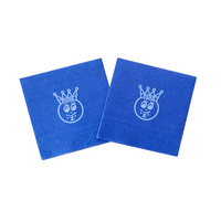 Serviettes Carrées 4040cm Papier Linge Sensation Serviettes Personnalisées Avec Logo Serviettes De Restaurant En Papier Airlaid