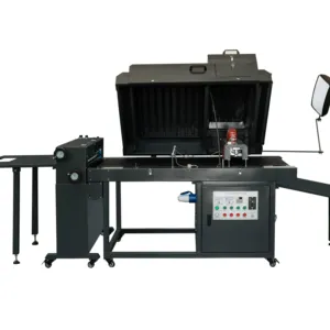 Double100 24 "(650mm) Machine de revêtement automatique d'apprêt brillant UV Machine de revêtement de vernis UV à vitesse rapide
