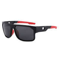Lunettes de soleil polarisées pour hommes et femmes, monture PC, protection UV, filtre anti-lumière bleue, lunettes de sport pour la conduite