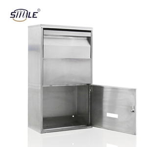 <span class=keywords><strong>SMILE</strong></span> Paquete de entrega de paquetes grandes Caja de entrega de correo a domicilio Caja de entrega de metal segura Caja de paquetes con bloqueo al aire libre - Product Image 5