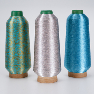 Bán Buôn Chỉ Máy Thêu Sợi Lurex Sợi Kim Loại Sợi Màu Vàng Bạc Sợi Kim Loại - Product Image 2